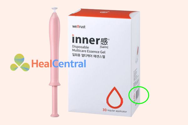 Inner gel chính hãng luôn có mã vạch