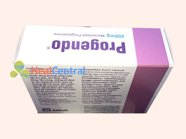 Thuốc Progendo 200mg - bổ sung nội tiết tố khi mang thai