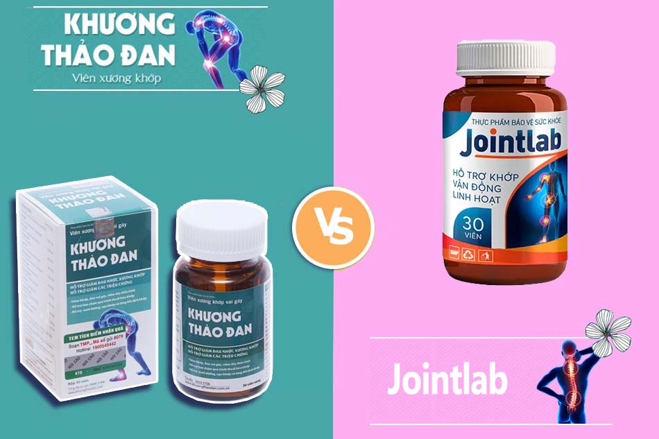 So sánh tác dụng của Khương Thảo Đan và Jointlab