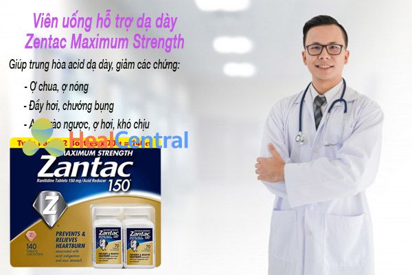 Tác dụng của thuốc Zantac