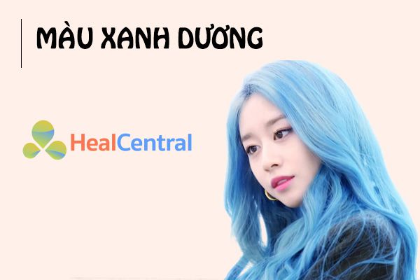 Thay đổi phong cách với tóc màu xanh dương