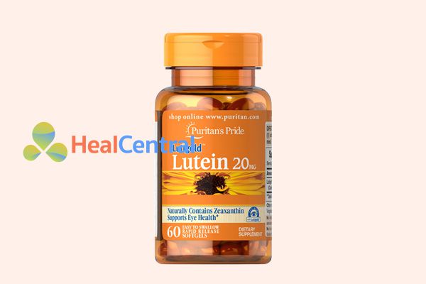 Viên uống hỗ trợ mắt Lutein 20mg Puritan's Pride 60 Viên