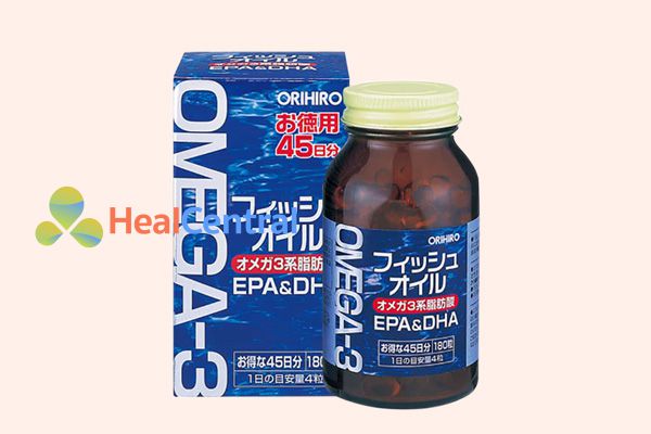 Viên uống bổ mắt Omega 3 Orihiro của Nhật Bản