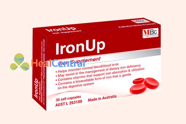 Iron up - vị cứu tinh cho những người thiếu máu thiếu sắt.