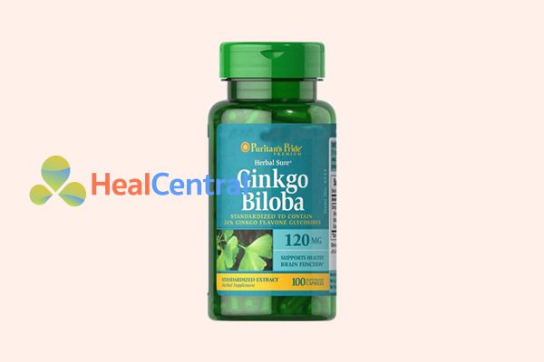 Viên uống bổ não Ginkgo Biloba Puritan's Pride 120mg của Mỹ