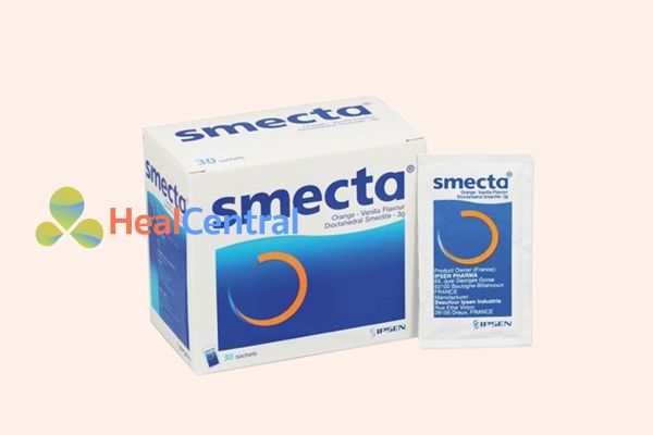 Thuốc tiêu chảy cho trẻ em Smecta