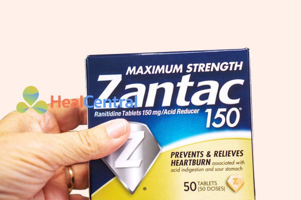 Thuốc Zantac 150mg chữa triệu chứng trào ngược dạ dày thực quản