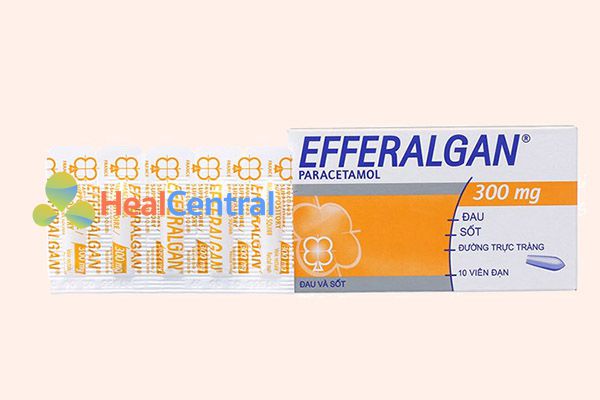 Thuốc Efferalgan 300mg dạng viên đặt