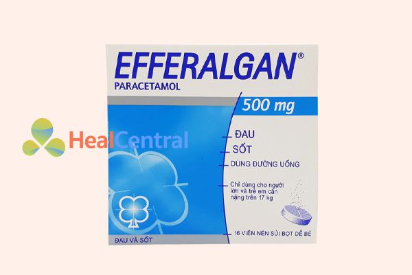 Thuốc hạ sốt cho người lớn Efferalgan 500mg