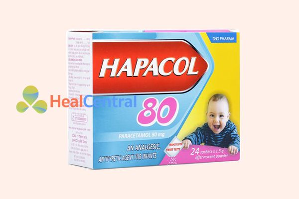 Thuốc hạ sốt cho cả trẻ em và người lớn Hapacol