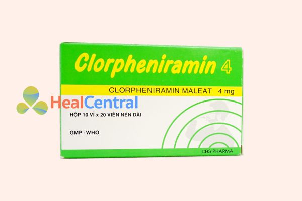 Thuốc Clopheniramin 4mg