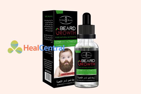 Thuốc mọc râu Beard Growth được bào chế dưới dạng hỗn dịch lỏng bôi lên da