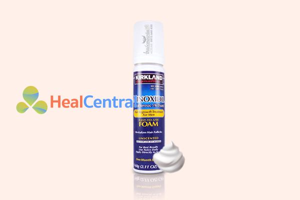 Thuốc mọc râu Minoxidil dạng xịt