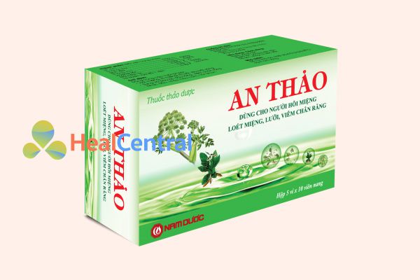 Thuốc nhiệt miệng An Thảo được sản xuất bởi công ty Nam Dược-Việt Nam