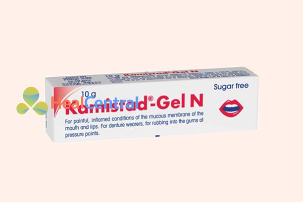 Thuốc điều trị nhiệt miệng Kamistad – Gel N