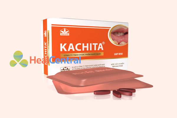 Thuốc nhiệt miệng Kachita là một sản phẩm có nguồn gốc từ thảo dược