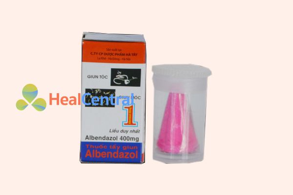 Thuốc tẩy giun Albendazol