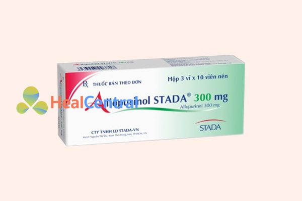 Thuốc điều trị gout allopurinol 300mg