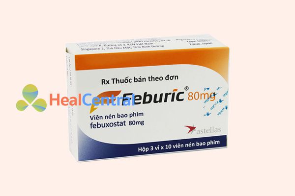 Thuốc Feburic làm giảm acid uric ở người bị gout