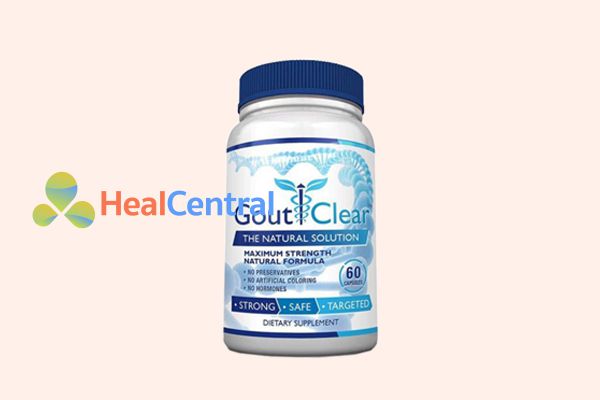 Thuốc trị gout của Mỹ GoutClear: