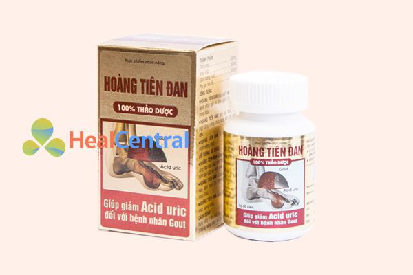 Hoàng tiên đan có công dụng giúp giảm acid uric đối với bệnh nhân gout