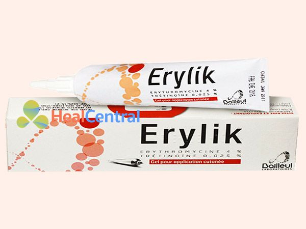 Thuốc bôi trị mụn Erylik