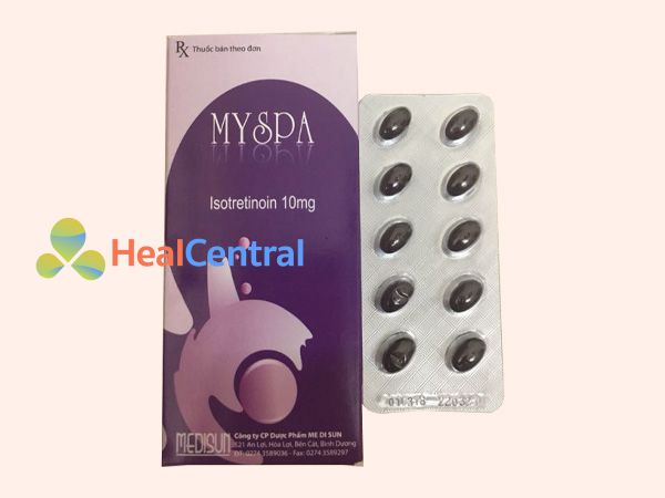 Thuốc trị mụn Myspa