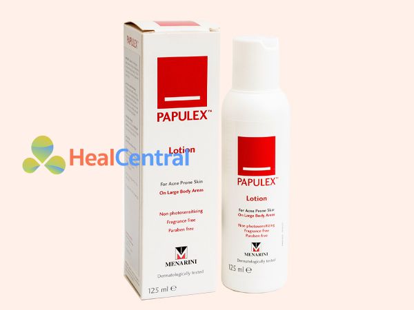 Kem trị mụn lưng Papulex lotion 125ml