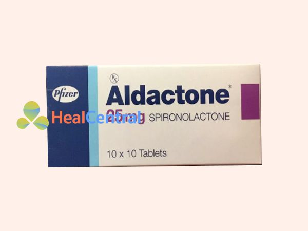 Thuốc trị mụn nội tiết Spironolactone