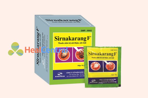 Thuốc Cốm tan sỏi thận Sirnakarang F thế hệ mới