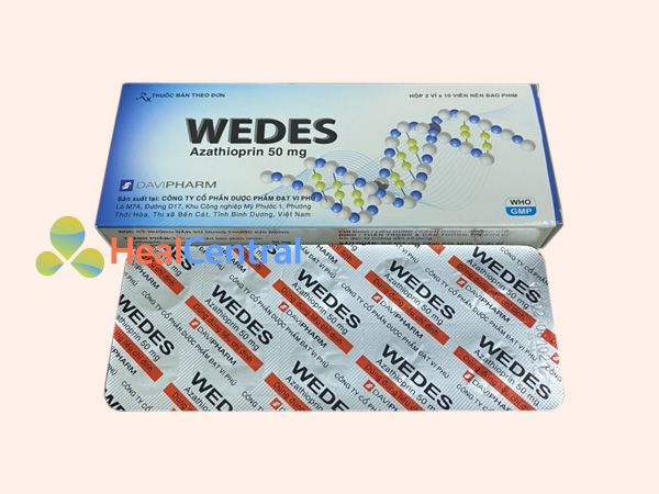 Hình ảnh vỉ thuốc Wedes 