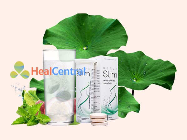 Detox Slim bào chế từ các thành phần thảo dược