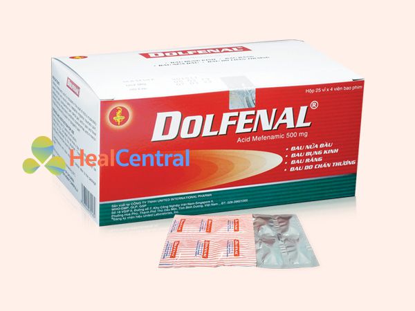 Thuốc Dolfenal bào chế dưới dạng viên nén