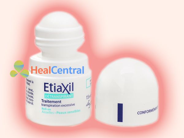 EtiaXil được chứa trong lọ lăn nách