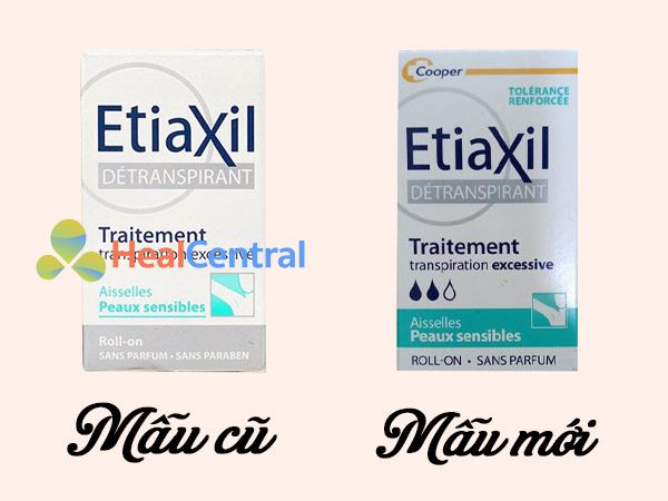 EtiaXil thay đổi bao bì