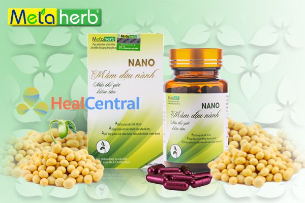 Hình ảnh dạ dày Nano Mầm đậu nành Metaherb