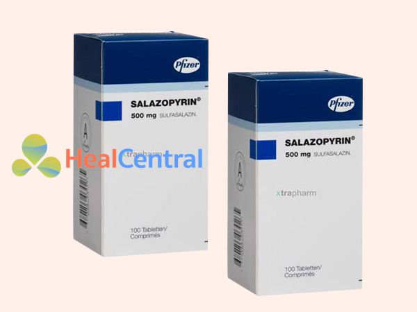Salazopyrine sản xuất bởi Pfizer