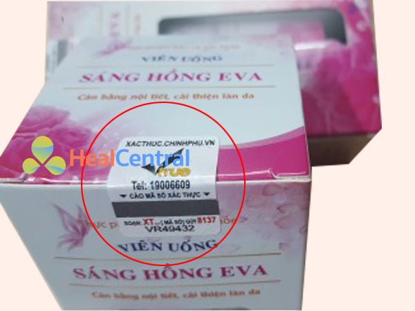 Tem chống giả của Sáng Hồng Eva 