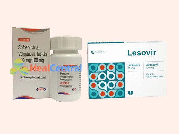 Một số chế phẩm thuốc mới nhất hiện nay chứa Sofosbuvir và Ledipasvir