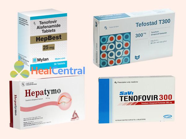 Một số chế phẩm thuốc có chứa Tenofovir