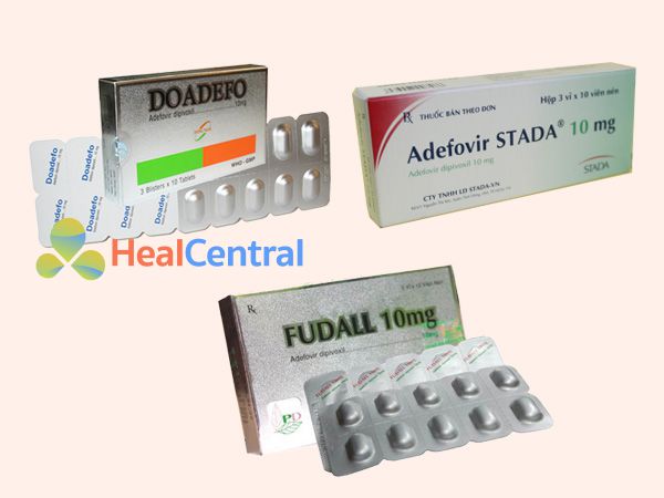 Một số chế phẩm thuốc có chứa Adefovir