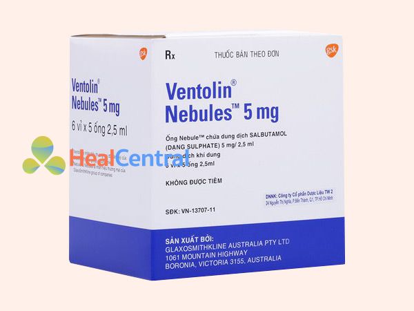 Hình ảnh thuốc Ventolin Nebules 5mg