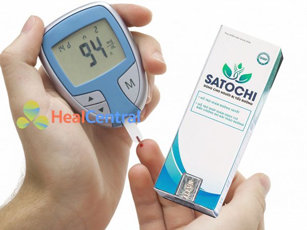 Viên sủi Satochi - hỗ trợ kiểm soát đường huyết