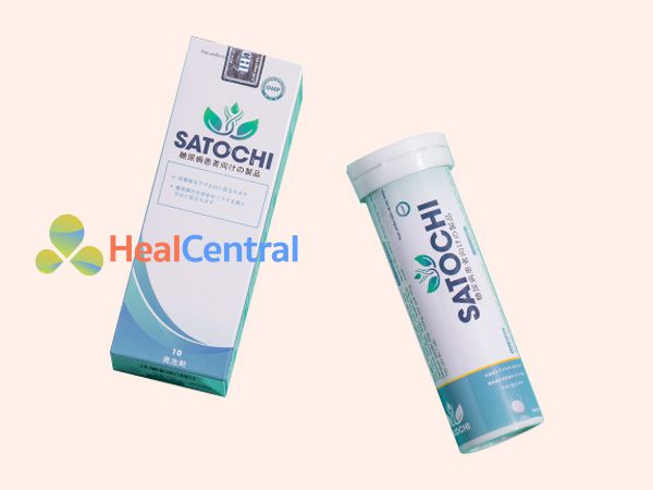 Hình ảnh lọ viên sủi Satochi 