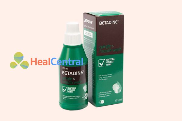 Thuốc súc miệng Betadine 125ml