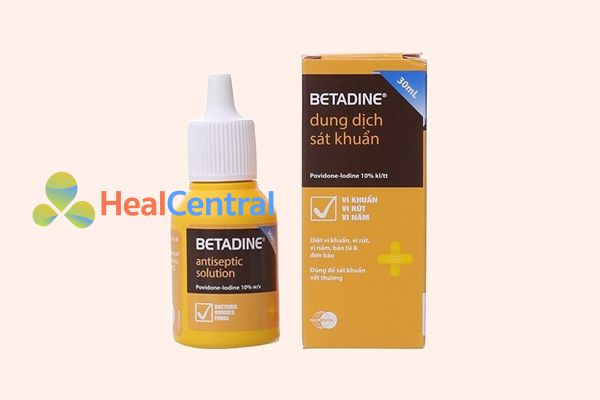 Dung dịch sát khuẩn Betadine 10%