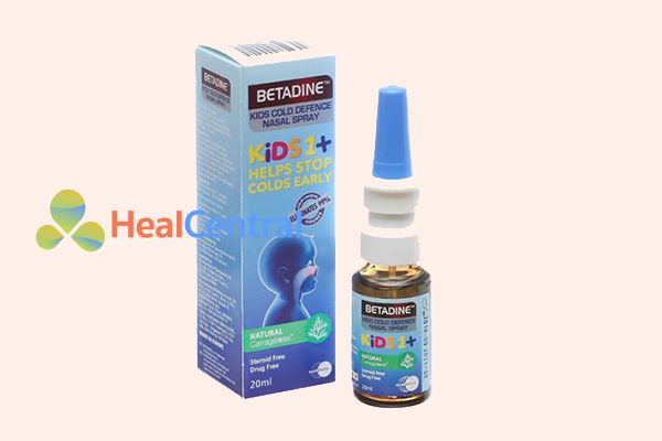 Thuốc xịt mũi Betadine Kids Cold Nasal Spray