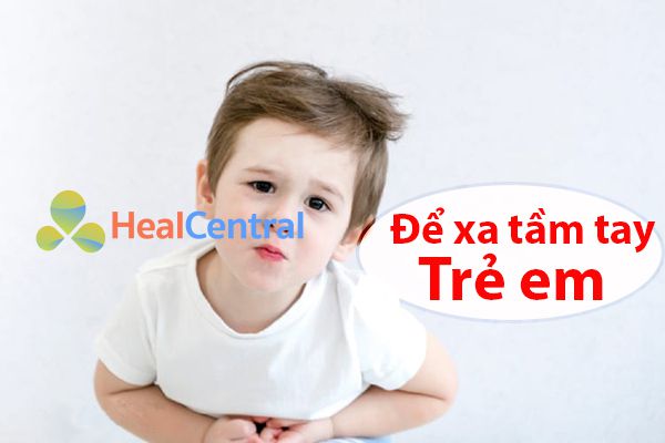 Để xa Betadine khỏi tầm tay của trẻ em