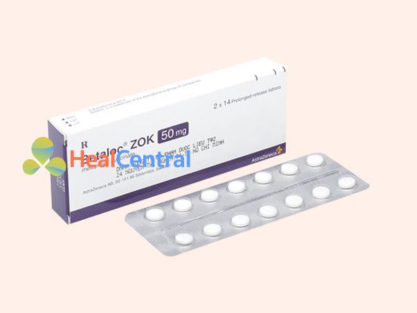 Thuốc Betaloc Zok - điều trị cao huyết áp