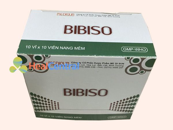 Hình ảnh Thuốc Bibiso mặt trước